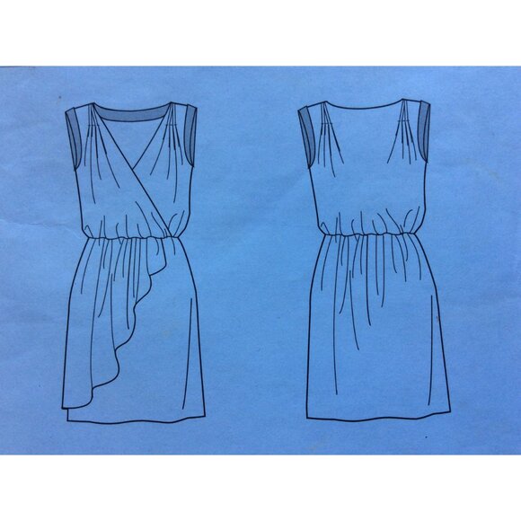 Misses Dress Pattern Rebecca Taylor Vogue American Designer 1344 UNCUT - Picture 4 of 6